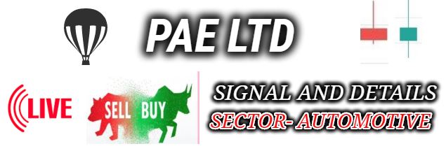 PAE LTD Share Price NSE