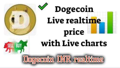 Dogecoin price in india live chart