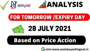 Read more about the article Nifty prediction for tomorrow 28 july 2021