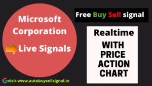 Read more about the article Microsoft Corporation (MSFT) stock Price with Realtime Signal