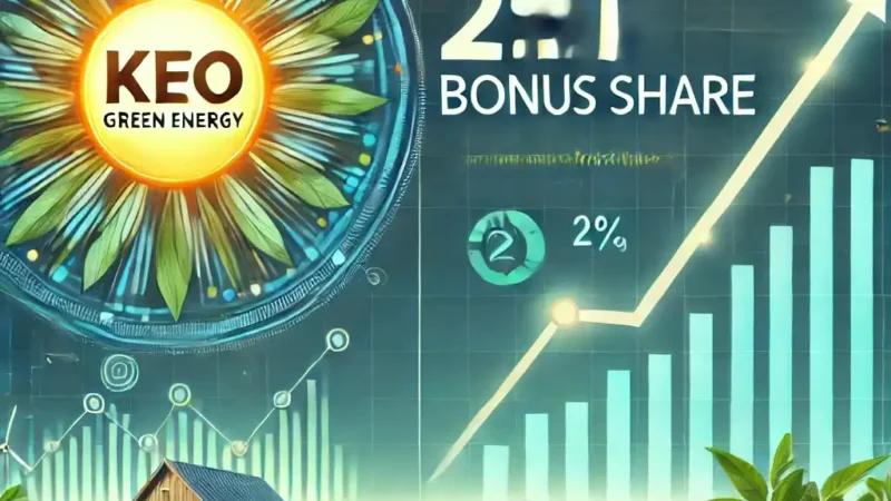 KPI Green Energy Limited ने 2:1 बोनस शेयर की घोषणा की